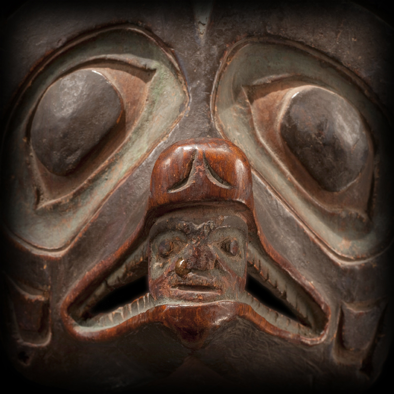 Tsimshian Early Headdress Frontlet