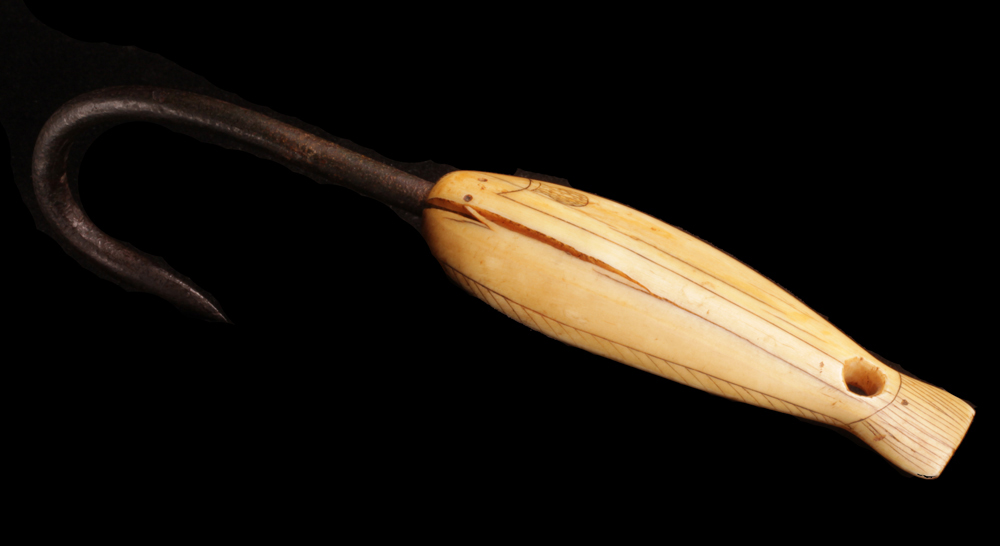 Very Rare Ancient Inuit Ivory Fish Hook Sold At Auction On, 54% OFF